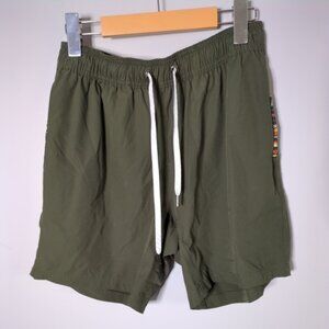 Wowie Nomad 3.0 Short (Hybrid) - Olive 7" - Linerless Men's Size Medium